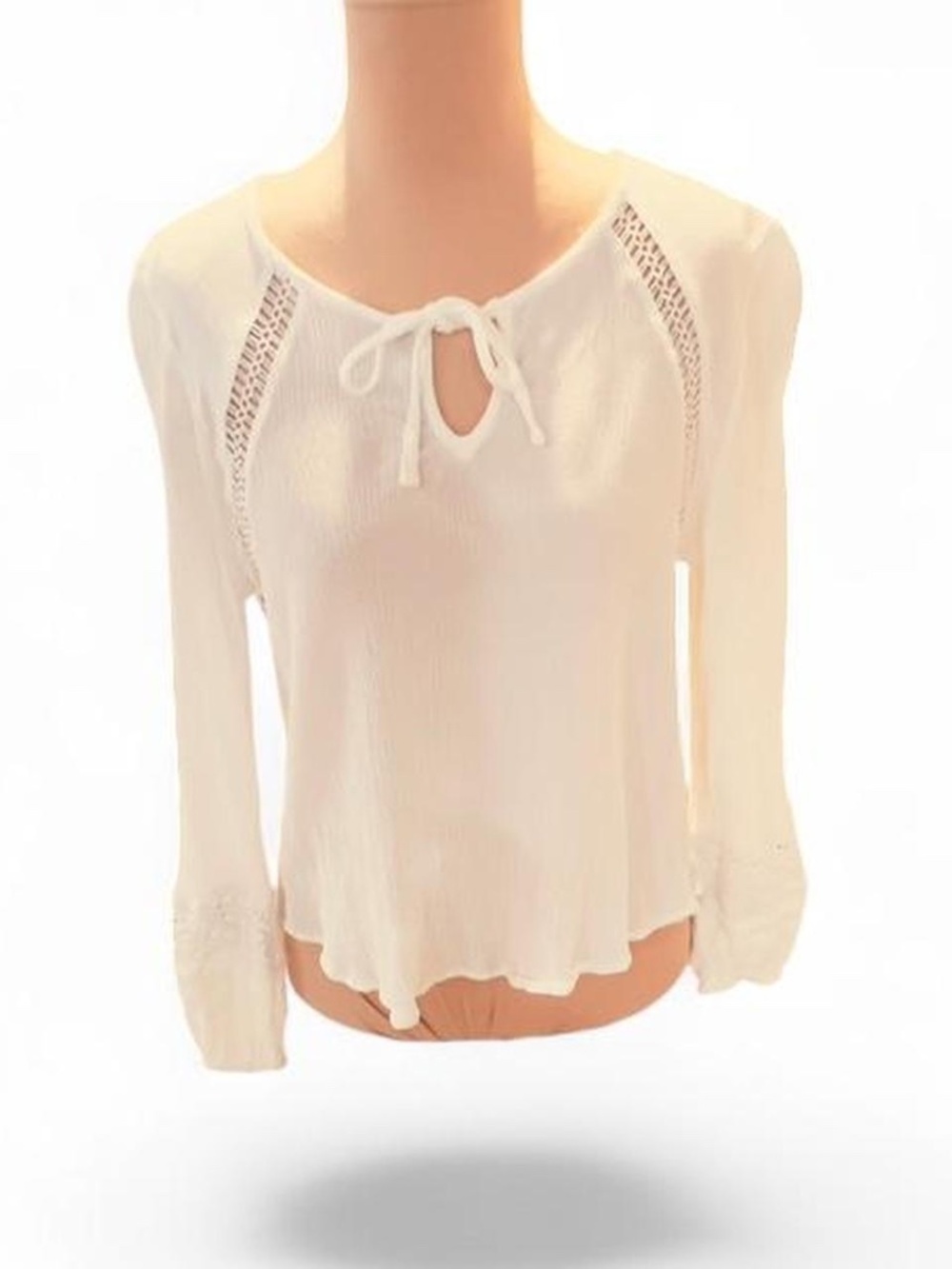 Hollister Women's White Blouse